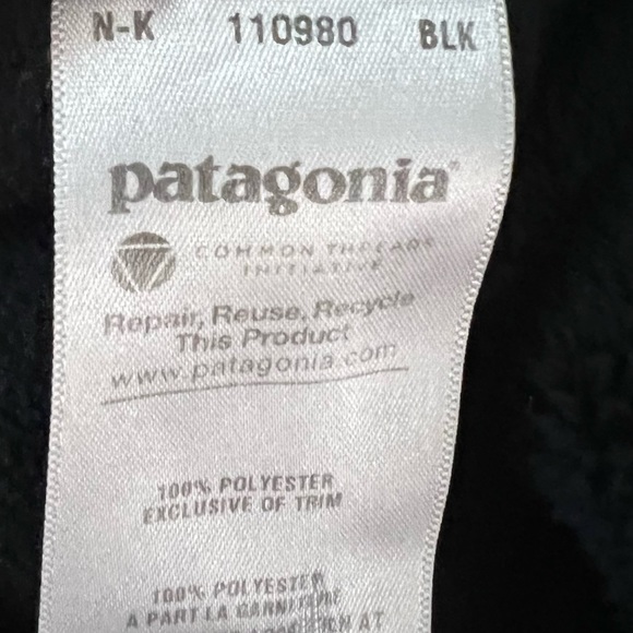 Patagonia Synchilla Black R4 1/2 Zip Sweater Size S - Picture 8 of 8